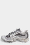 11 BBS x Salomon | BAMBA 5 - Object dyed low top sneakers, Light grey