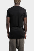 LEON LOUIS | Regular long t-shirt, Black