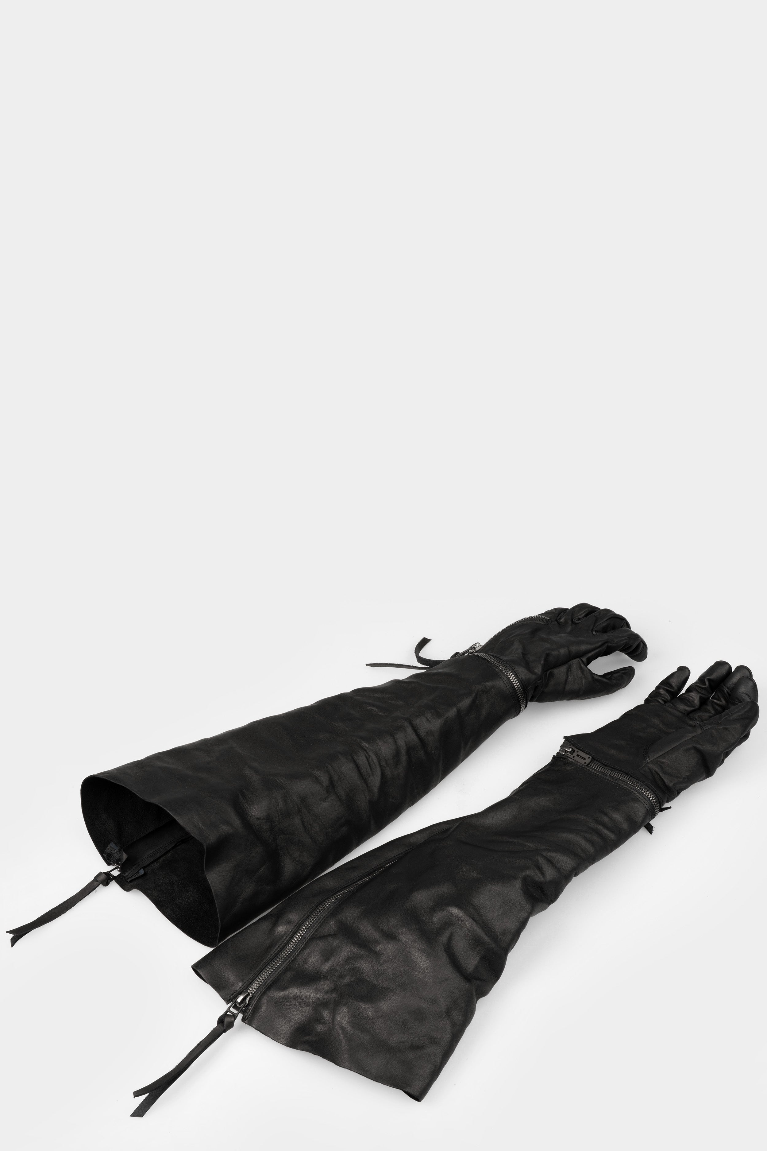 Horse Leather Zip Gloves -Black D.HYGEN Gloves – ORIMONO.eu