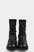 Guidi 788VX - Back zip high top boots, Black / Horse Full Grain