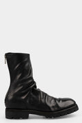 Guidi 788VX - Back zip high top boots, Black / Horse Full Grain