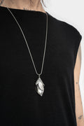GOTI | Silver leafs pendant necklace