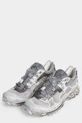 11 BBS x Salomon | BAMBA 5 - Object dyed low top sneakers, Light grey