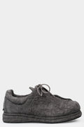 Blackmerle | AW24 - Distressed suede chukka boots, Grey