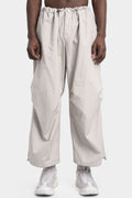 Andrea Yaaqov | SS25 - Parachute pants, Ice grey