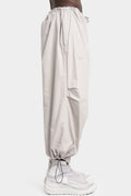 Andrea Yaaqov | SS25 - Parachute pants, Ice grey