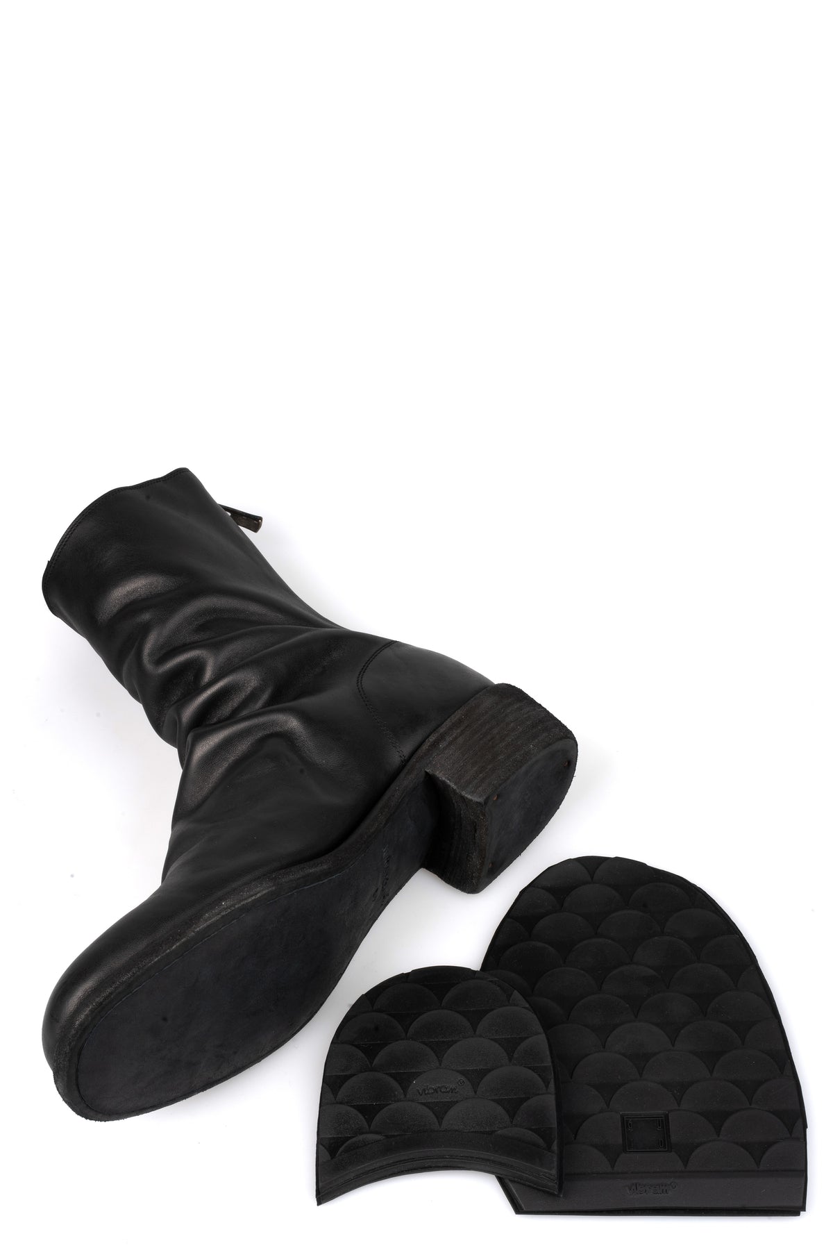 GUIDI - Back zip leather boots 788X