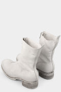 Front zip high top boots | PL2WZ, Light Grey (Double sole)