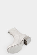 Front zip high top boots | PL2WZ, Light Grey (Double sole)