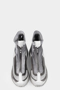 BAMBA2 - Object dyed high top sneakers, Light grey
