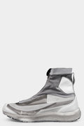 BAMBA2 - Object dyed high top sneakers, Light grey