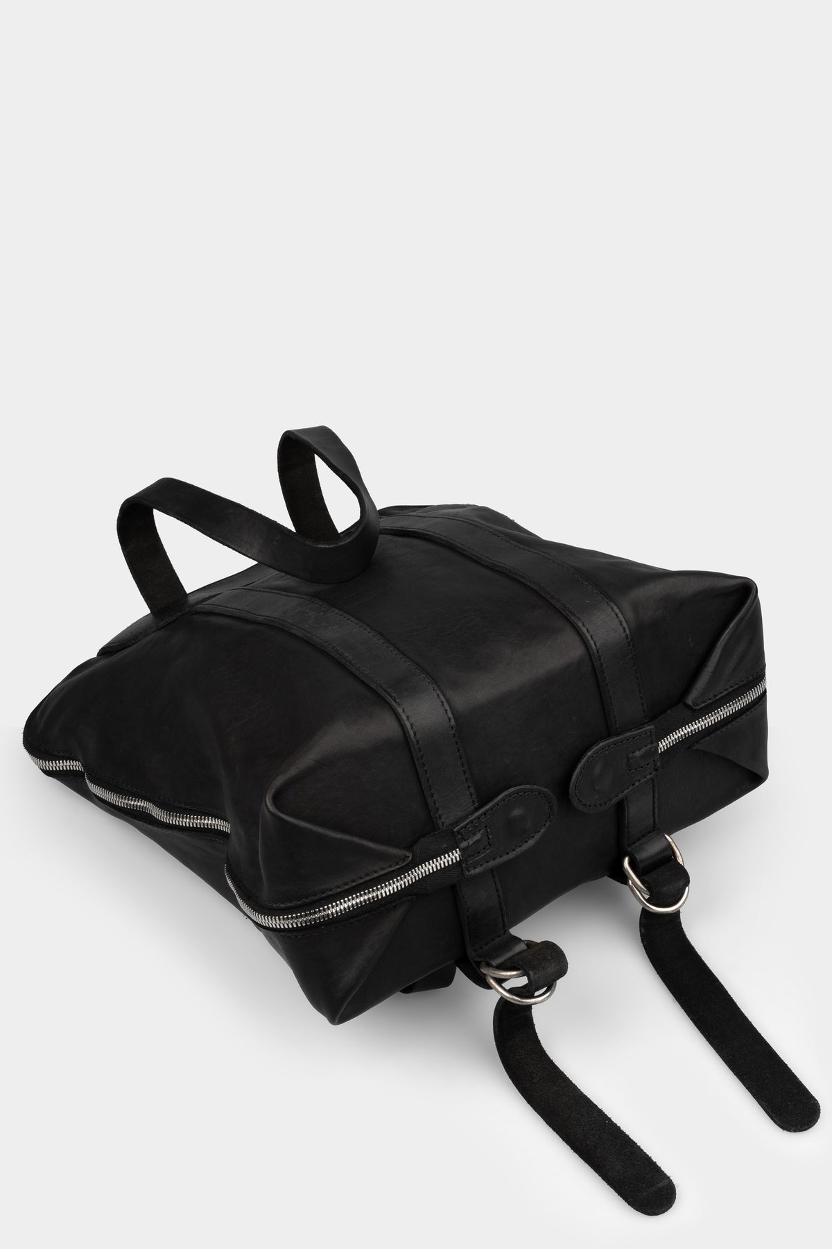 GUIDI | GB6 Lined zip leather backpack