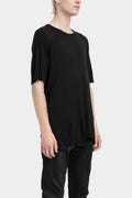 69 by Isaac Sellam | AW25 - Staple spine cashmere blend raglan t-shirt, ROYAL T NOIR