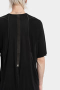 69 by Isaac Sellam | AW25 - Staple spine cashmere blend raglan t-shirt, ROYAL T NOIR