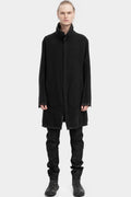 69 by Isaac Sellam | AW25 - High neck zip up wool coat