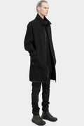 69 by Isaac Sellam | AW25 - High neck zip up wool coat
