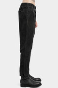 La Haine Inside Us | AW25 - Cold Dye Pleated Cotton Velvet Pants M1118