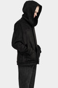 La Haine Inside Us | AW25 - Reversible faux shearling hooded jacket M1170