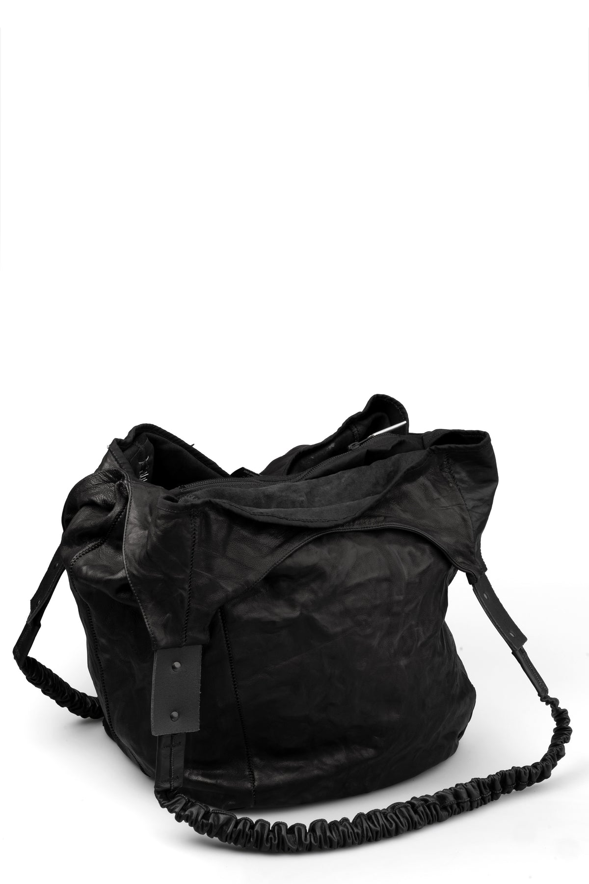 Isaac Sellam | Large Crossbody Double Strap leather bag ESCROC