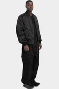 Y-3 | AW25 - Slanted pockets nylon bomber jacket JX7270