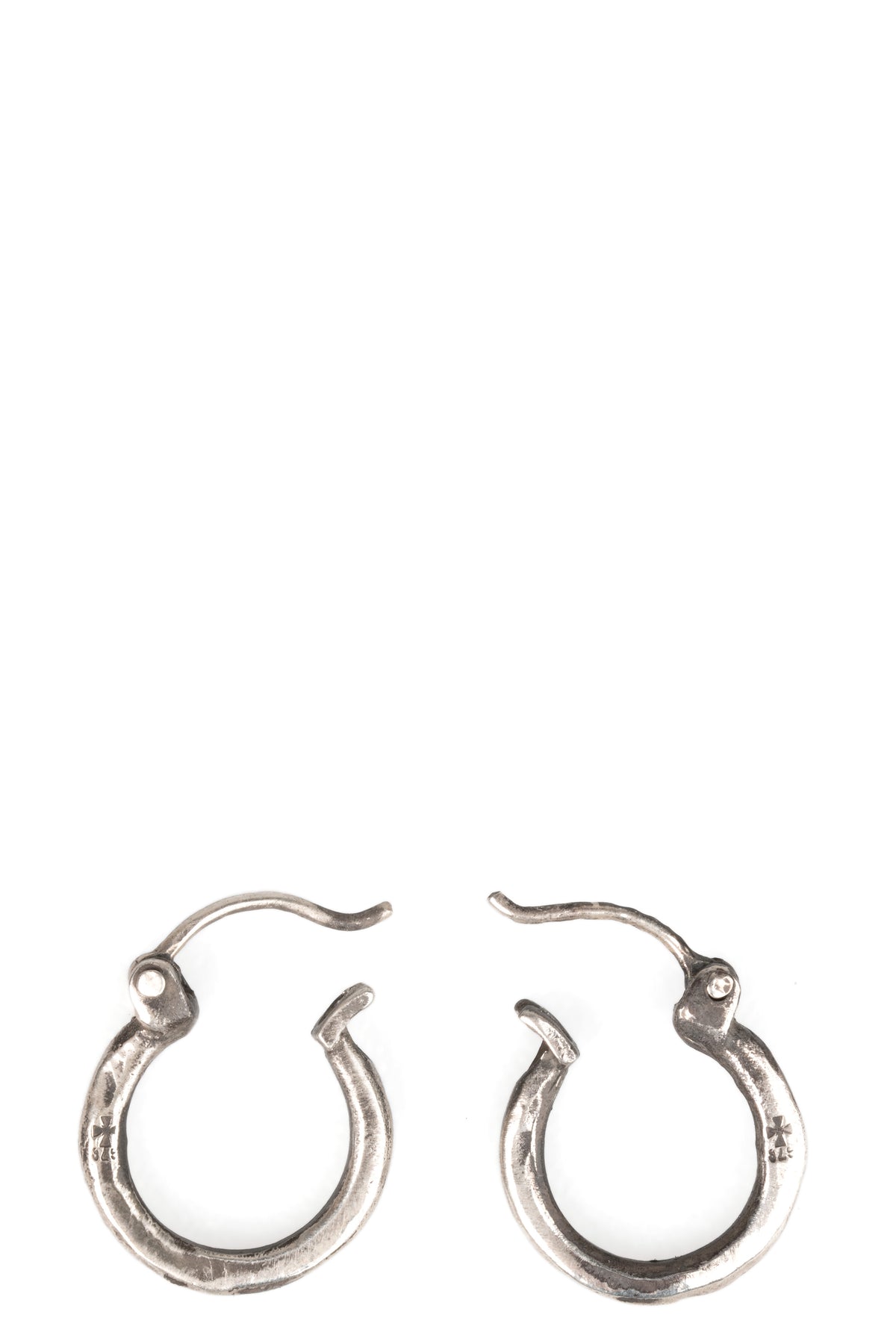 Silver earrings