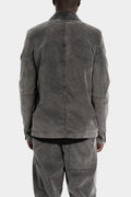 Thom Krom | AW25 - Velvet blazer, Used grey MB58