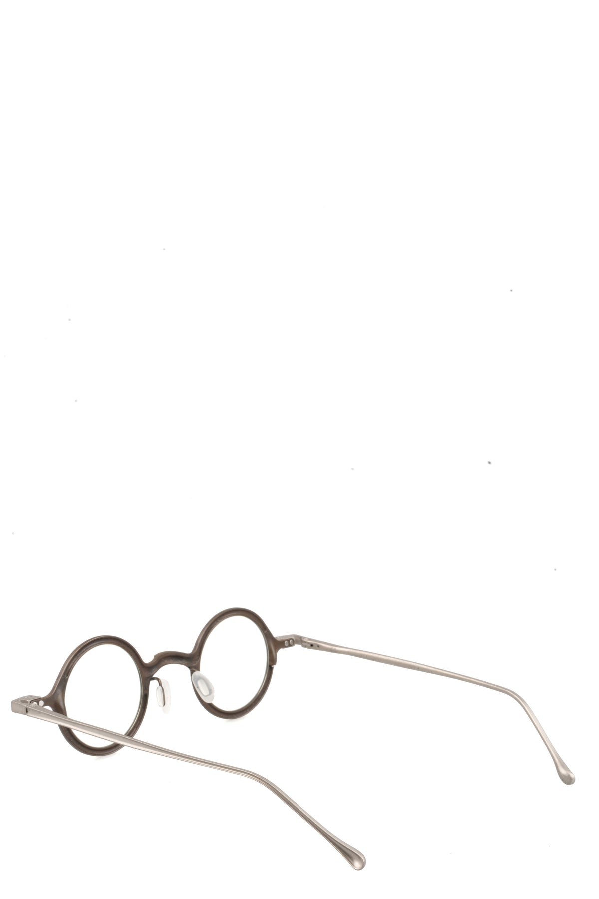 Rigards | Permanent - Round titanium clip-on sunglasses, Bronze RG1911TI