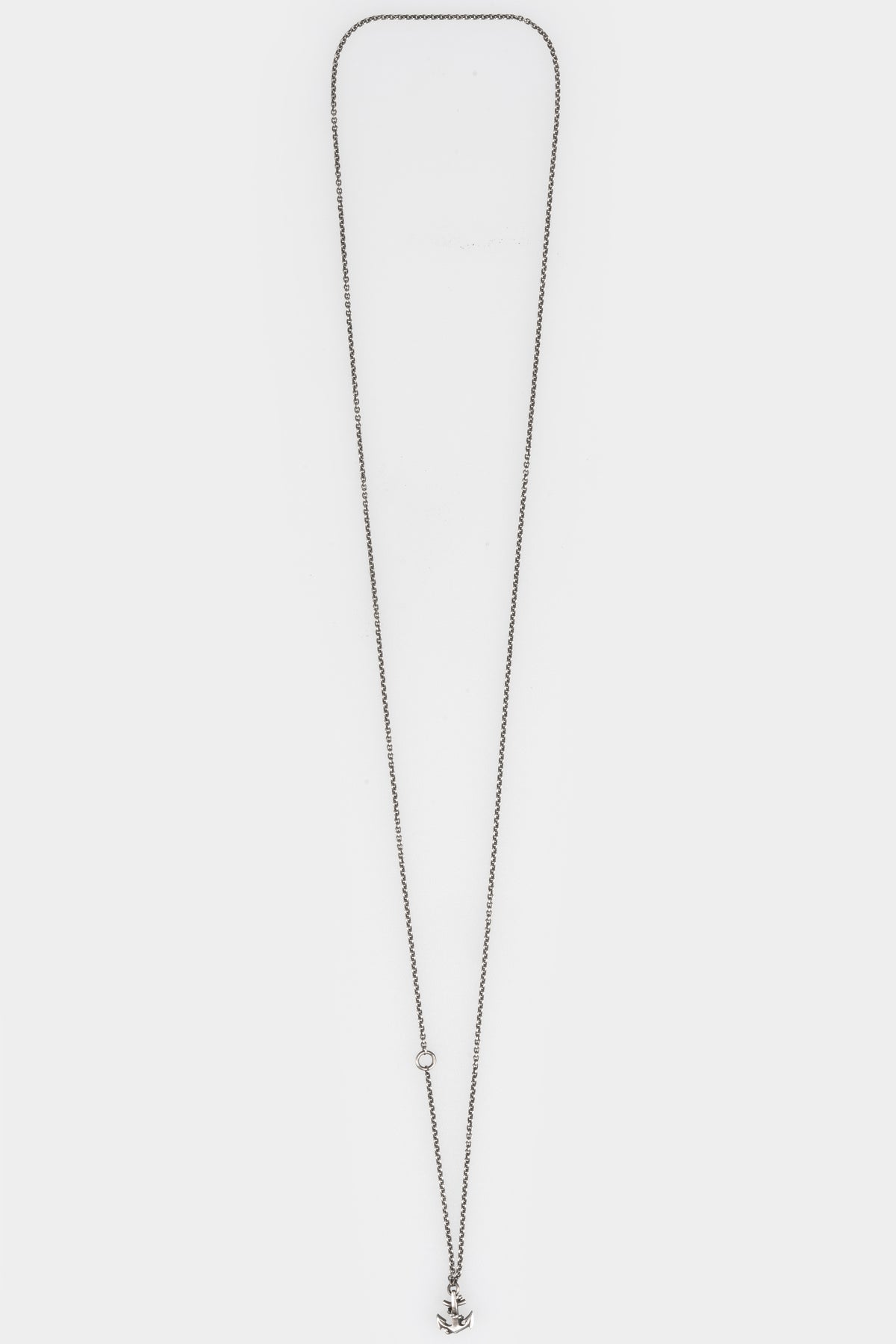 Mini anchor pendant necklace