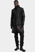 MD75 | AW25 - Wool cashmere brush stroke treated coat, MD12173