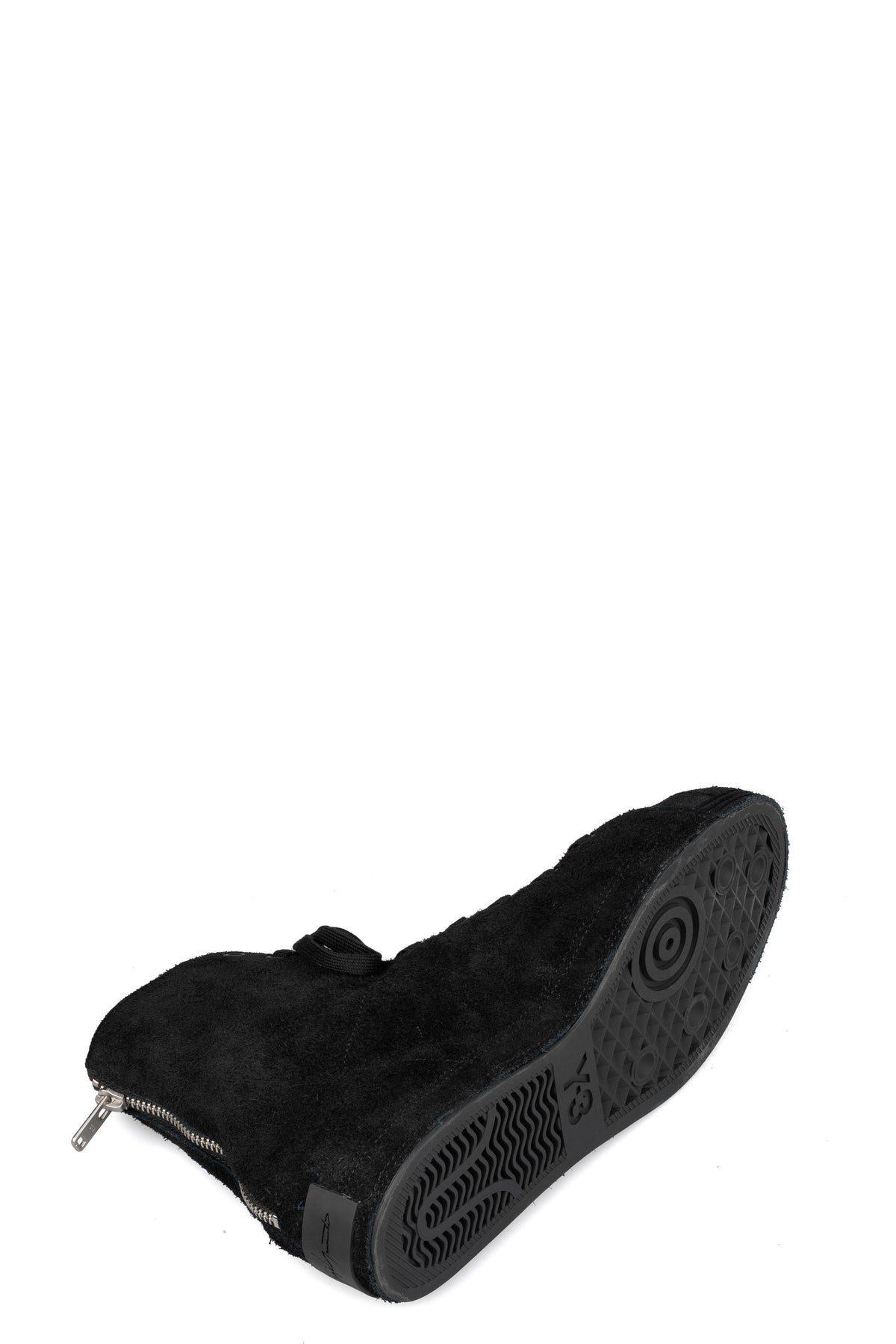 Nizzastar high top reversed leather sneaker, Black