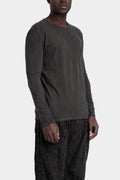 D.Hygen | AW25 Soft jersey cotton long sleeve t-shirt Dust ST101-1225A