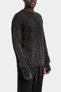GALL | AW25 - Inverted knit crewneck sweater, 18