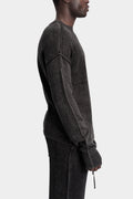 GALL | AW25 - Inverted knit crewneck sweater, 18
