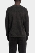 GALL | AW25 - Inverted knit crewneck sweater, 18