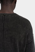 GALL | AW25 - Inverted knit crewneck sweater, 18