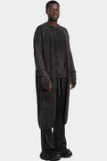 GALL | AW25 - Long inverted knit cardigan, 17