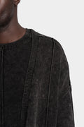 GALL | AW25 - Long inverted knit cardigan, 17