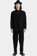 Y’s Yohji Yamamoto | AW25 - Four button fulling wool jacket ML-J90-143