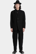 Y’s Yohji Yamamoto | AW25 - Four button fulling wool jacket ML-J90-143