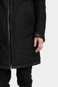69 by Isaac Sellam | AW25 - High neck zip up padded coat, HIGH-COAT ARMURE