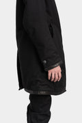 69 by Isaac Sellam | AW25 - High neck zip up padded coat, HIGH-COAT ARMURE