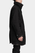 69 by Isaac Sellam | AW25 - High neck zip up padded coat, HIGH-COAT ARMURE