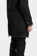 69 by Isaac Sellam | AW25 - High neck zip up padded coat, HIGH-COAT ARMURE
