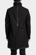69 by Isaac Sellam | AW25 - High neck zip up padded coat, HIGH-COAT ARMURE