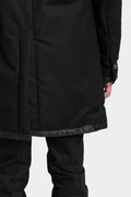 69 by Isaac Sellam | AW25 - High neck zip up padded coat, HIGH-COAT ARMURE