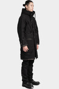 69 by Isaac Sellam | AW25 - High neck zip up padded coat, BIG PARKA ARMURE