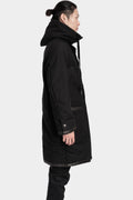 69 by Isaac Sellam | AW25 - High neck zip up padded coat, BIG PARKA ARMURE