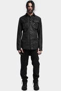 11 by Boris Bidjan Saberi | S1B Coated Over Shirt Jacket