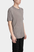 69 by Isaac Sellam | AW25 - Staple spine cashmere blend raglan t-shirt, Taupe ROYAL T MIRE TAUPE