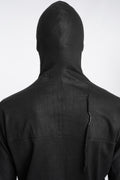 11 By Boris Bidjan Saberi | Z2B Hooded zip up sweater, Coated black